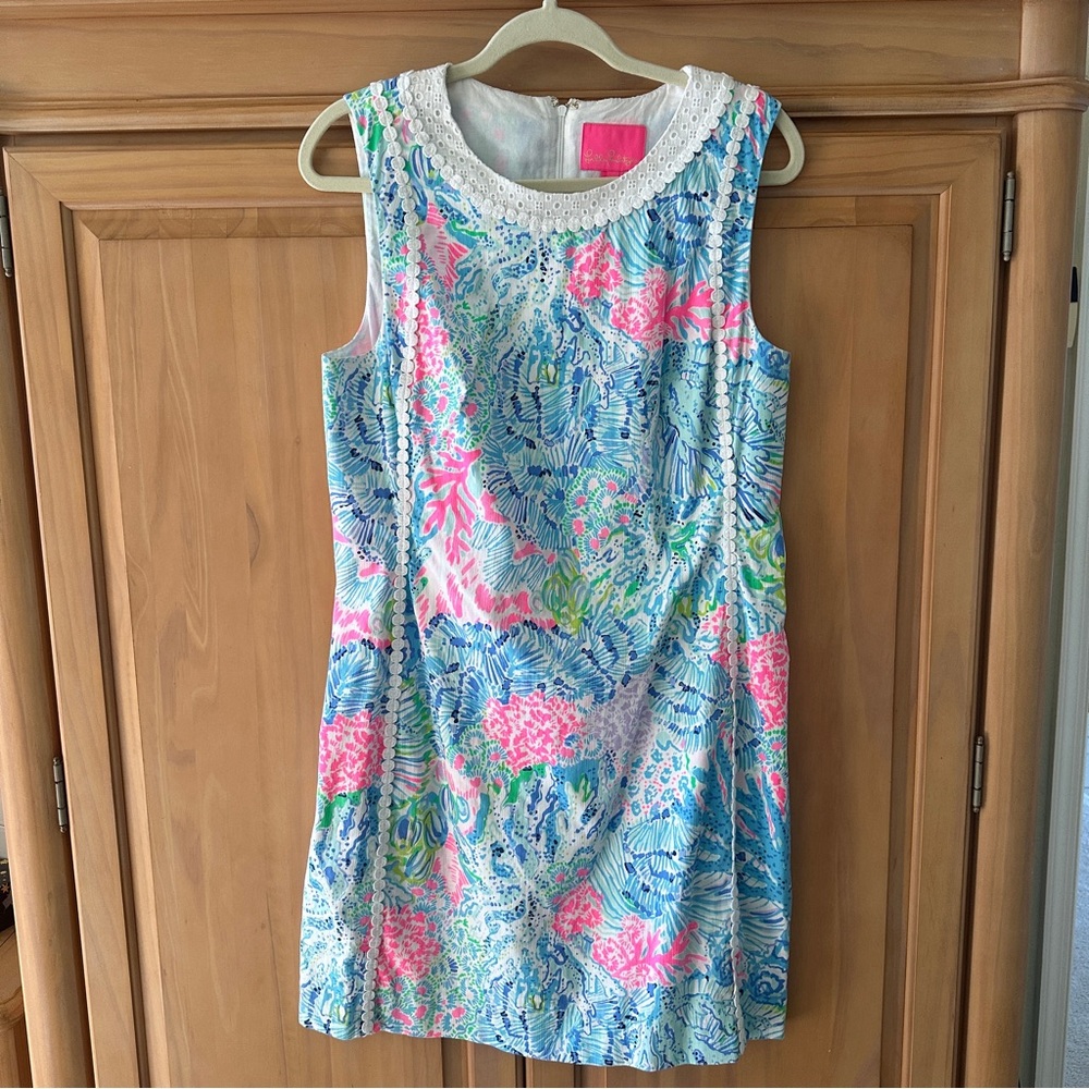 Lilly Pulitzer Shift Dress Sz 12